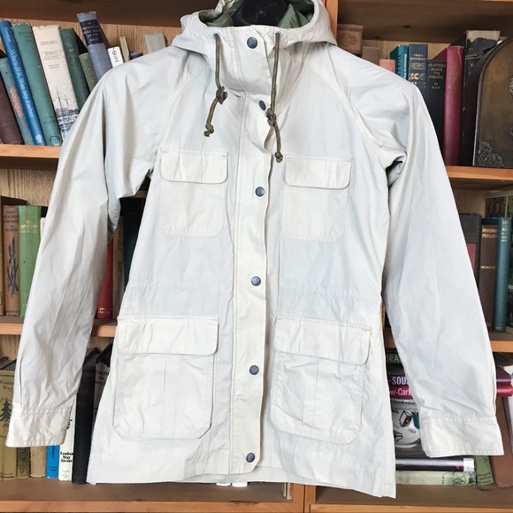 Eddie Bauer Jackets & Blazers - SALE! VTG Eddie Bauer Tan Coat Full Zip Jacket XS